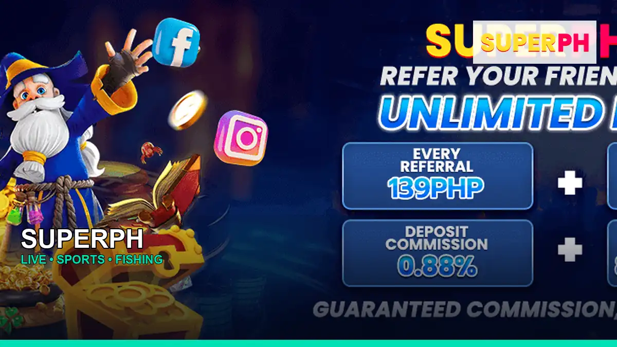 SUPERPH live casino, sports and fishing games for Philippine players