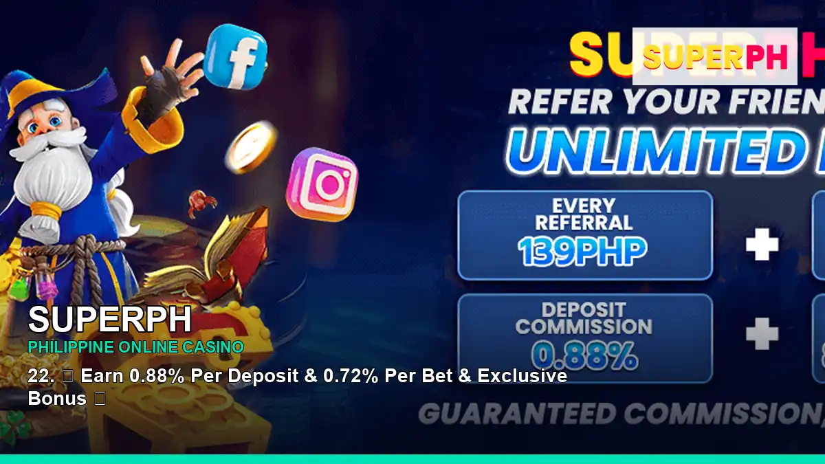 SUPERPH online casino and slot games for Philippine players