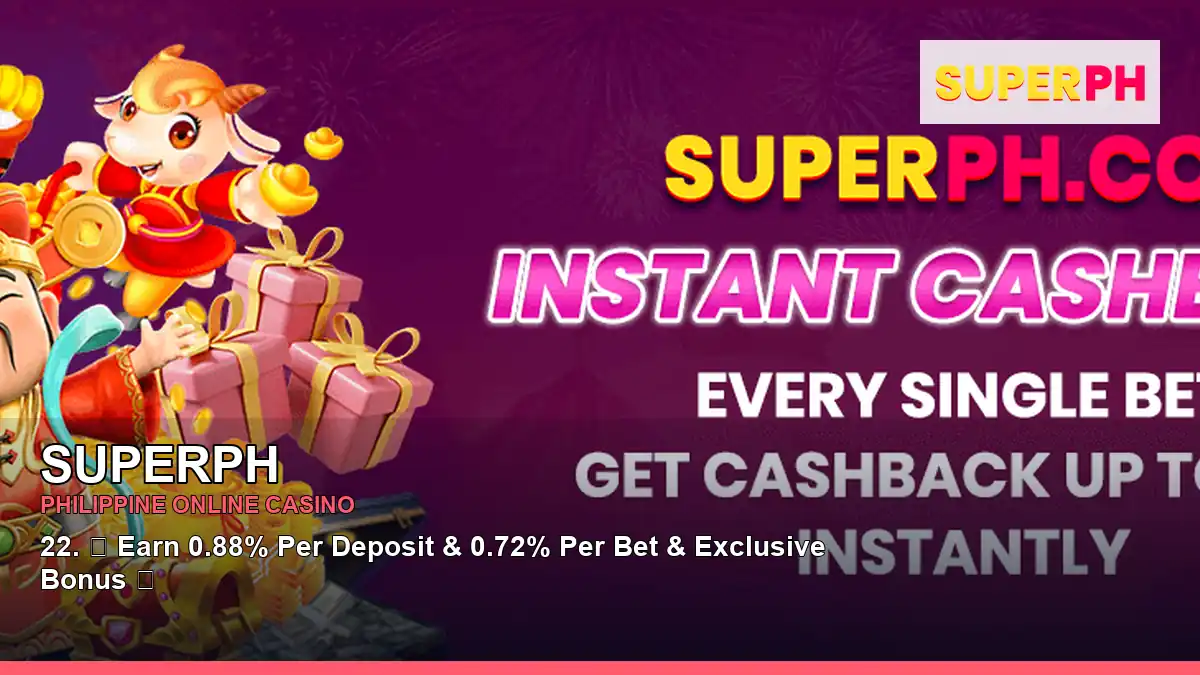 SUPERPH online casino and slot games for Philippine players